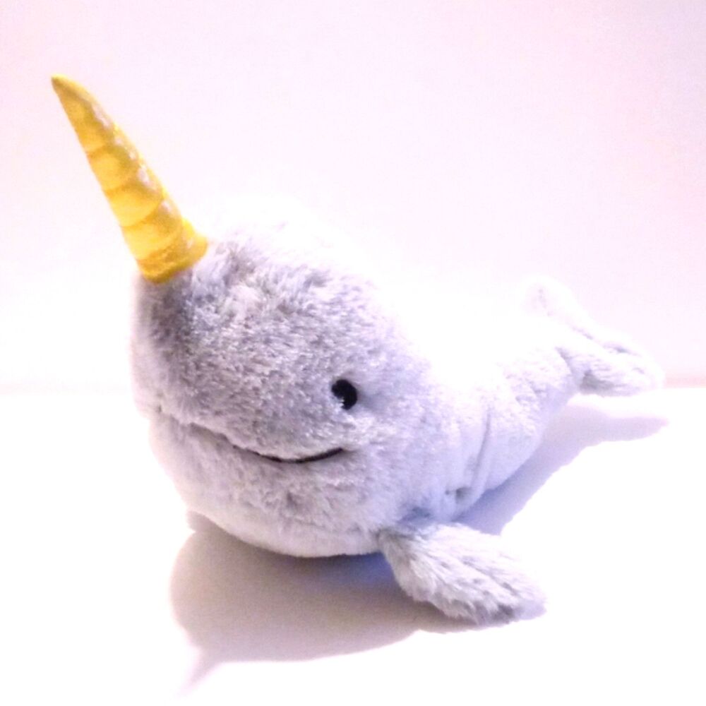 Mary and Martha Narwhal Plush Stuffed Animal Toy 16"